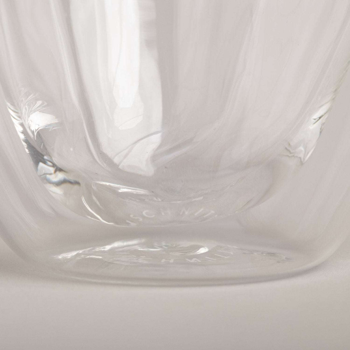 Doppelwandiges Herzglas Herz 200ml Eulenschnitt