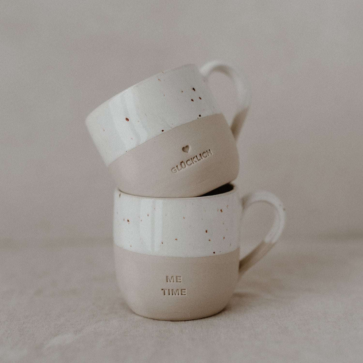 Cappuccino Tasse Eulenschnitt